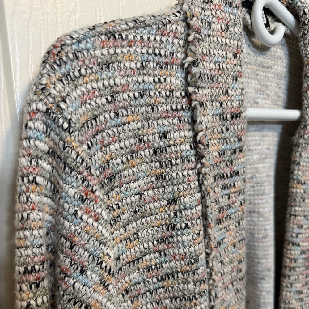 Express Multicolor Knit Cardigan Jacket